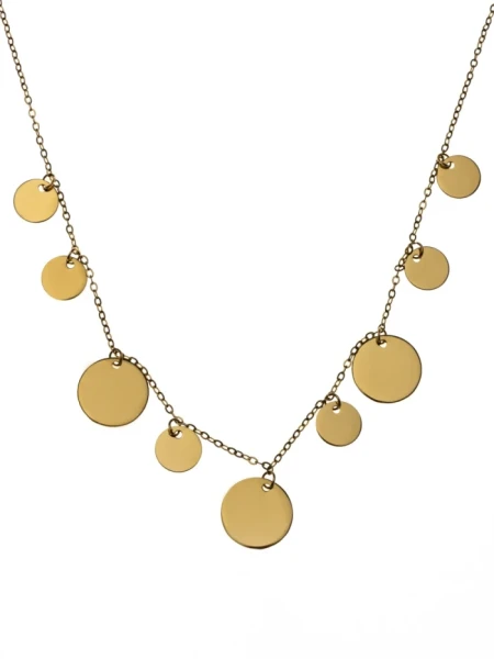 Colier de Dama YP-33 Auriu | Mei Colier YP-33 AURIU | MEI