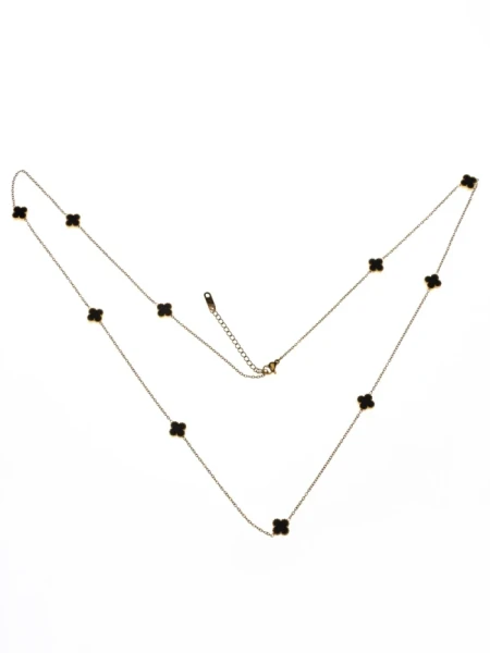 Colier de Dama YP-35 Auriu-Negru | Mei Colier YP-35 AURIU-NEGRU | MEI