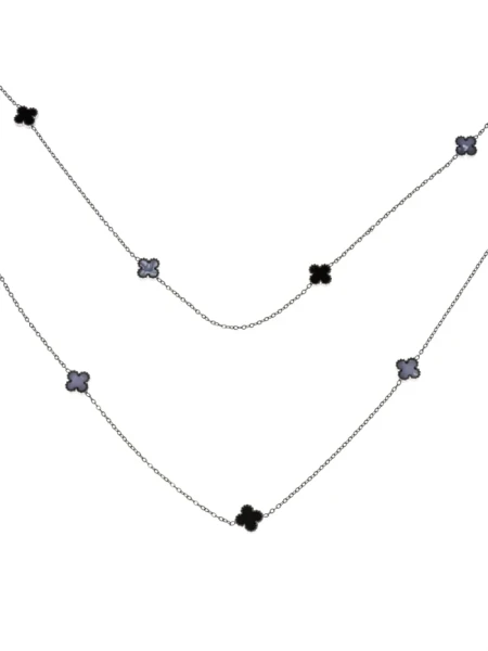 Colier de Dama YP-41 Argintiu | Mei Colier YP-41 ARGINTIU | MEI