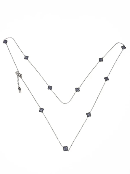 Colier de Dama YP-42 Argintiu | Mei Colier YP-42 ARGINTIU | MEI