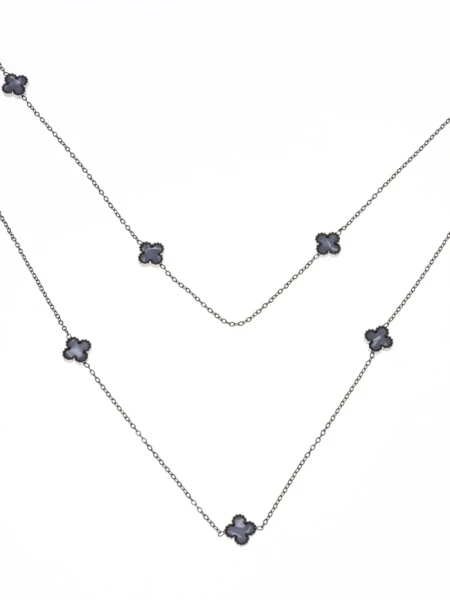 Colier de Dama YP-42 Argintiu | Mei Colier YP-42 ARGINTIU | MEI