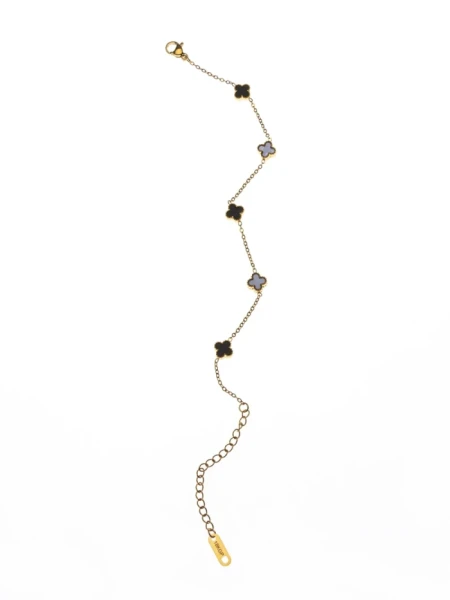 Bratara BR005 ALB-NEGRU | MEI