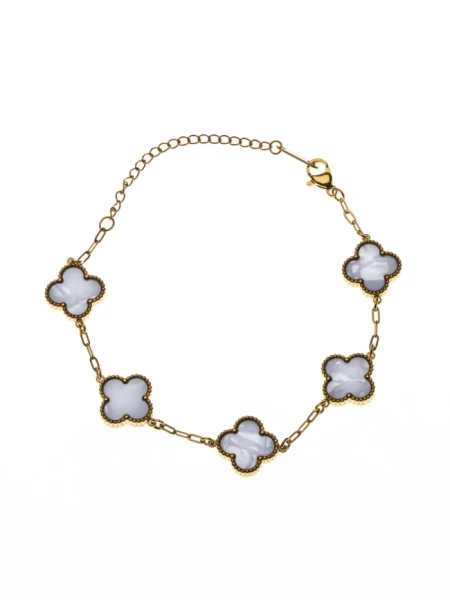 Bratara de Dama BR007 Alb | Mei Bratara BR007 ALB | MEI