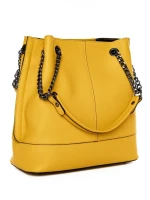 Genti Dama Din Piele Naturala GD49 YELLOW | FORSETI