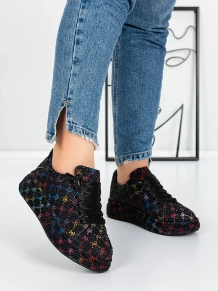 Sneakers Dama 5WL92 BLACK | MEI