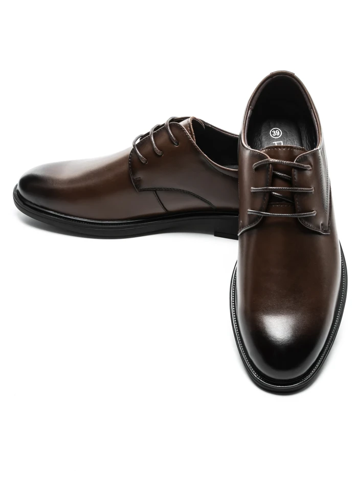 Pantofi Barbati din piele naturala 5NXE76 Cafea | Pantoful » MeiMei.Ro