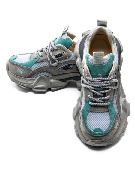 Pantofi Sport Dama din piele naturala Y5757-1 LIGHT GREEN | ADVANCER