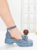 Pantofi Casual Dama 5H55 BLUE | MEI