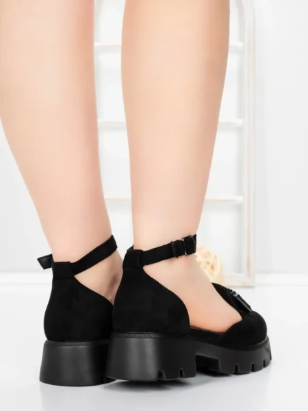Pantofi Casual Dama 5H58 BLACK | MEI