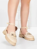 Pantofi Casual Dama 5H59 BEIGE | MEI