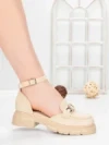 Pantofi Casual Dama 5H59 BEIGE | MEI