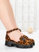 Pantofi Casual Dama 5H60 LEOPARD PRINT | MEI