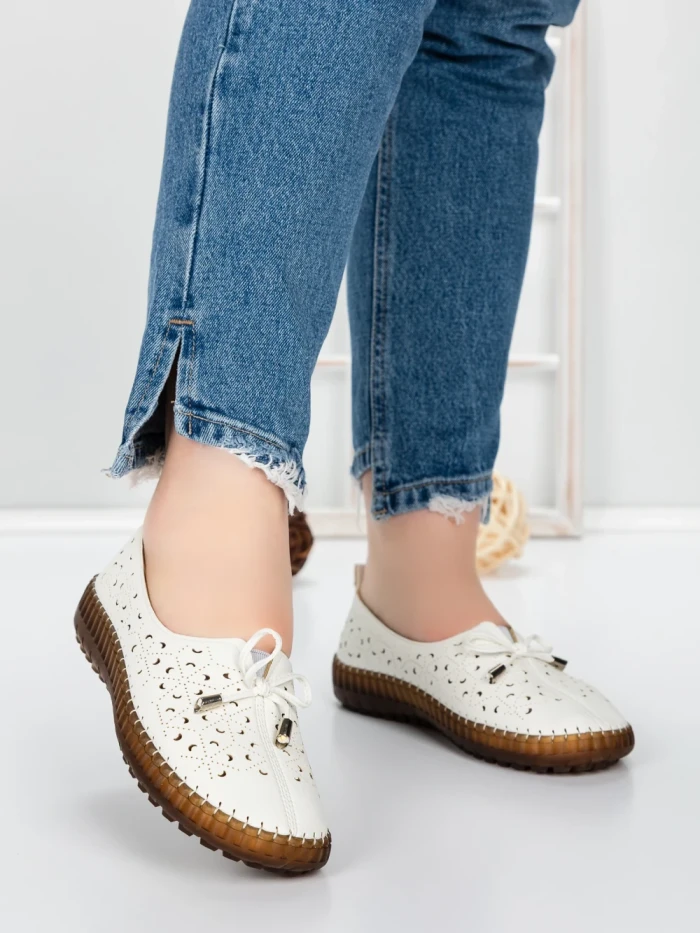 Balerini Dama 5XJ97 WHITE | MEI