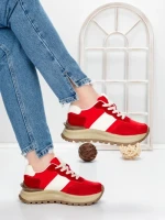 Sneakers Dama 5WL117 RED | MEI