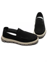 Mocasini Barbati din piele naturala 8063 BLACK | ADVANCER