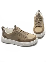 Pantofi Sport Barbati din piele naturala 5320 APRICOT | ADVANCER