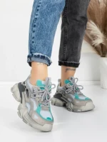 Pantofi Sport Dama din piele naturala Y5757-1 LIGHT GREEN | ADVANCER