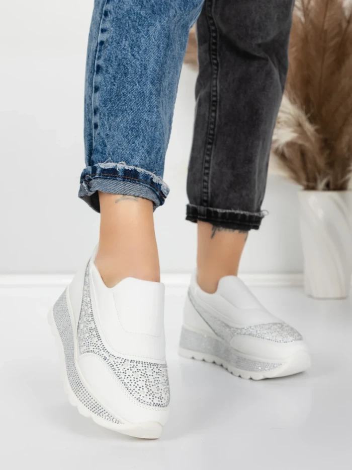 Sneakers Dama 5H63 WHITE | MEI