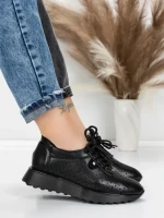 Sneakers Dama 5H69 BLACK | MEI