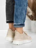 Sneakers Dama 5H71 BEIGE | MEI