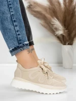 Sneakers Dama 5H71 BEIGE | MEI