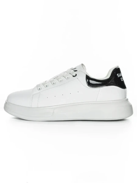Pantofi Sport Barbati 2307B WHITE-BLACK | MEI