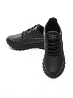 Pantofi Sport Barbati 263002 BLACK-DARK GREY | MEI