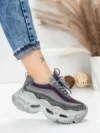 Pantofi Sport Dama din piele naturala HY6376 PURPLE | FRANCO GERARDO