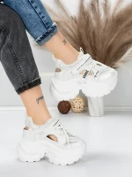 Pantofi Sport Dama cu Platforma 0897-27 GREY | MEI