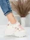 Pantofi Sport Dama cu Platforma 0897-27 PINK | MEI