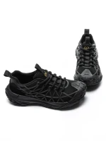 Pantofi Sport Barbati din piele naturala 7516 BLACK | ADVANCER