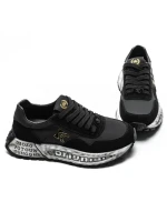 Pantofi Sport Barbati din piele naturala 2750 BLACK | ADVANCER