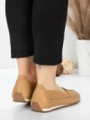 Balerini Dama din piele naturala 5001-1 APRICOT | FORMATIONE