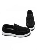 Mocasini Barbati din piele naturala 10135F BLACK | ADVANCER