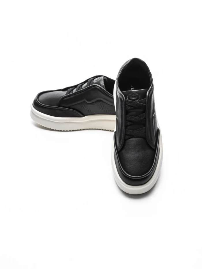 Pantofi Sport Barbati din piele naturala 5316 BLACK | ADVANCER