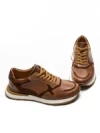 Pantofi Sport Barbati din piele naturala 3-927-25 BROWN | ADVANCER