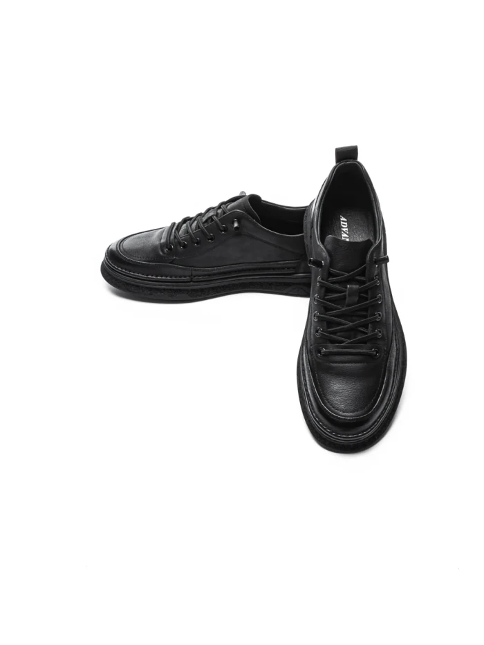 Pantofi Sport Barbati din piele naturala W27015 BLACK | ADVANCER