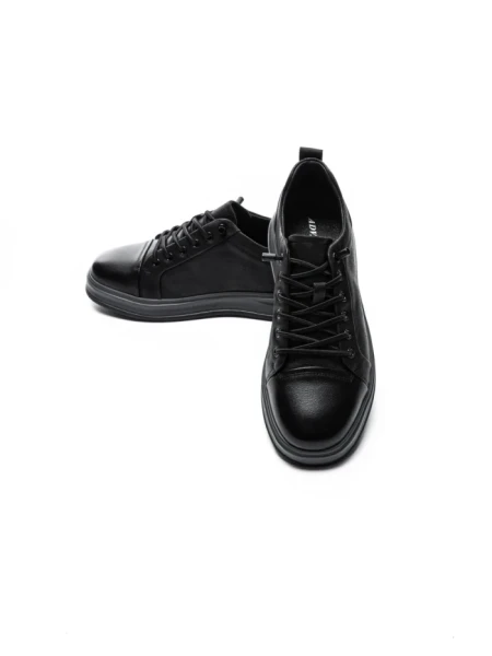 Pantofi Sport Barbati din piele naturala W27019 BLACK | ADVANCER
