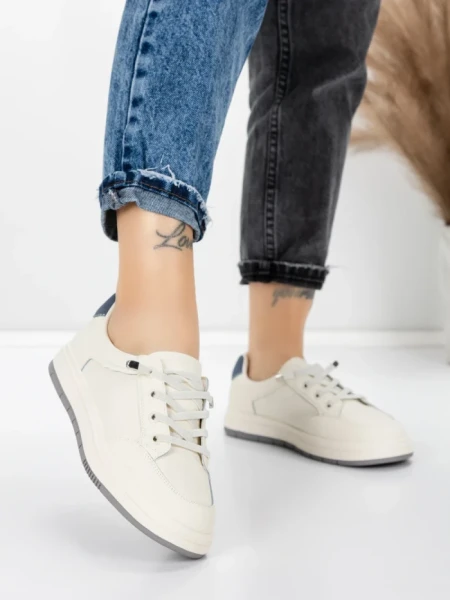 Pantofi Sport Dama din piele naturala 8196-8 BLUE | FRANCO GERARDO
