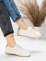 Pantofi Sport Dama din piele naturala 8196-8 APRICOT | FRANCO GERARDO