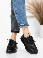 Sneakers Dama 5H66 BLACK | MEI