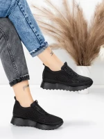 Sneakers Dama 5H68 Negru | Mei » MeiMei.Ro