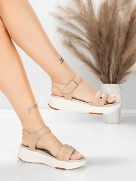 Sandale Dama cu Platforma 036 Piersica | Advancer » MeiMei.Ro