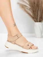 Sandale Dama cu Platforma 036 Piersica | Advancer » MeiMei.Ro