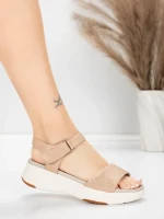 Sandale Dama cu Platforma 037 Piersica | Advancer » MeiMei.Ro