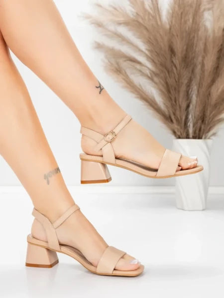 Sandale Dama cu Toc Gros 22396 Piersica | Advancer » MeiMei.Ro