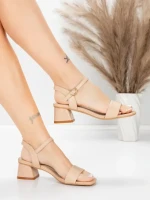 Sandale Dama cu Toc Gros 22396 Piersica | Advancer » MeiMei.Ro