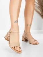 Sandale Dama cu Toc Gros 22396 Piersica | Advancer » MeiMei.Ro