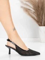 Pantofi Stiletto 5LE29 Negru | Mei » MeiMei.Ro