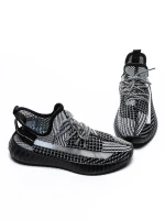 Pantofi Sport Barbati XJ51 Negru-Gri » MeiMei.Ro